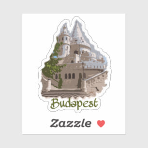 Budapest: Fischerbastei Aufkleber