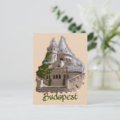 Budapest: Fischerbastei Postkarte (Stehend Vorderseite)