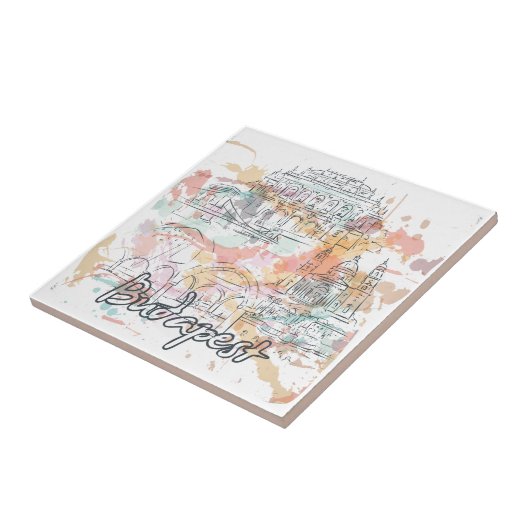 Budapest Fliese (Seite)