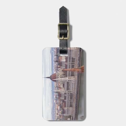 Budapest Gepäckanhänger (Vorderseite vertikal)