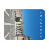 Budapest Heroes Square View Kühlschrankmagnet Magnet (Horizontal)