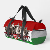Budapest Heroes Ungarn Duffle Bag (Rechte Ecke)