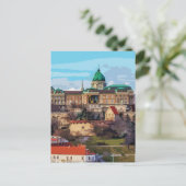 Budapest Historische Burg Architektur Ungarn Postkarte (Stehend Vorderseite)