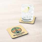 Budapest Hungary Europe Getränkeuntersetzer (Rechte Seite)