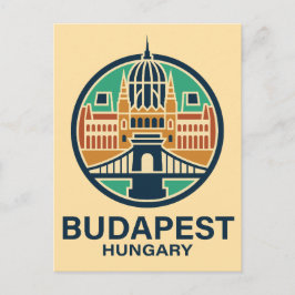 Budapest Hungary Europe Postkarte