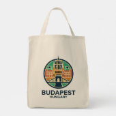 Budapest Hungary Europe Tragetasche (Rückseite)