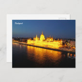 Budapest Hungary Postkarte (Vorne/Hinten)