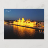 Budapest Hungary Postkarte (Vorderseite)