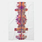 Budapest Hungary Skyline Geschirrtuch (Vertikal)