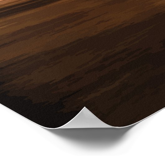 Budapest, Hungary Travel Artwork Poster (Ecke)