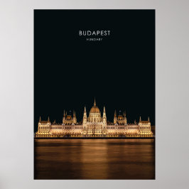 Budapest, Hungary Travel Artwork Poster