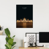 Budapest, Hungary Travel Artwork Poster (Heimbüro)