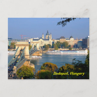 Budapest, hungrige Postkarte