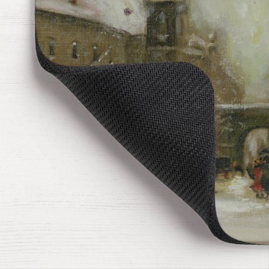 Budapest im Schnee Mousepad (Ecke)