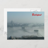Budapest im Winter Postkarte (Vorne/Hinten)