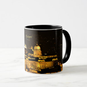 Budapest in der Nacht Tasse