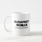 Budapest Kaffeetasse (Links)