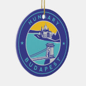 Budapest Keramik Ornament (Rechts)