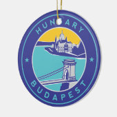 Budapest Keramik Ornament (Links)