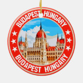 Budapest Keramik Ornament (Hinten)