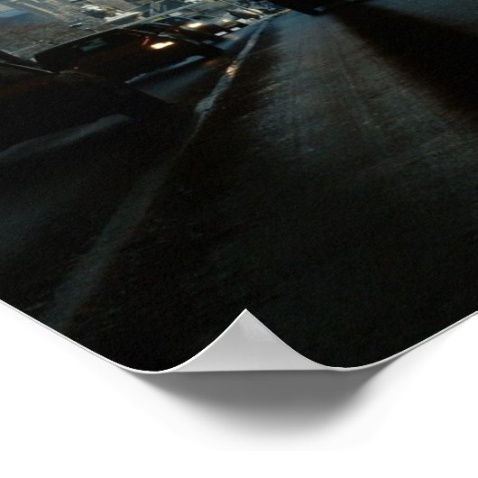 Budapest Kettenbrücke Poster (Ecke)