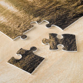 Budapest Kettenbrücke Ungarn Retro Night Vintag Puzzle (Seite)