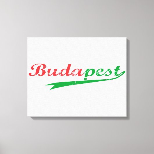 BUDAPEST LEINWANDDRUCK (Vorderseite)