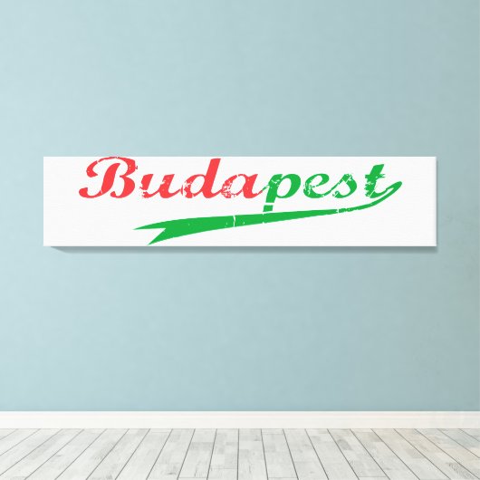 BUDAPEST LEINWANDDRUCK (Insitu (Holzboden))