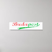 BUDAPEST LEINWANDDRUCK (Vorderseite)
