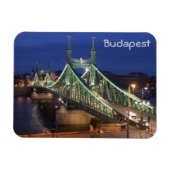 Budapest - Liberty Bridge Magnet (Horizontal)