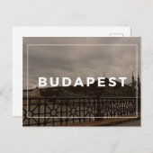 Budapest Liberty Bridge Postcard Postkarte (Vorne/Hinten)