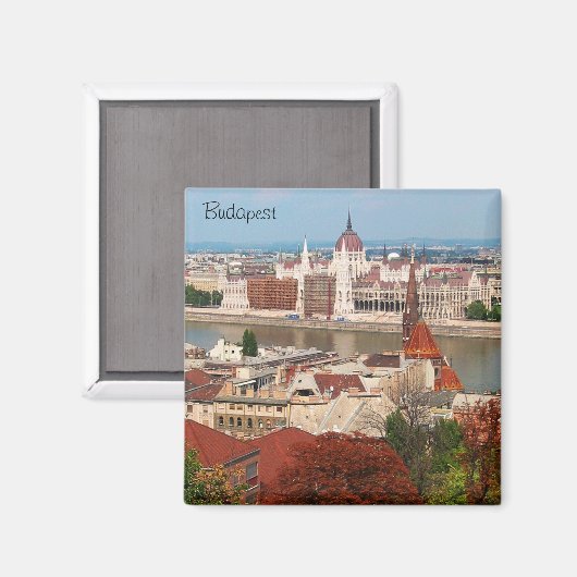 Budapest Magnet (Vorderseite/Rückseite)