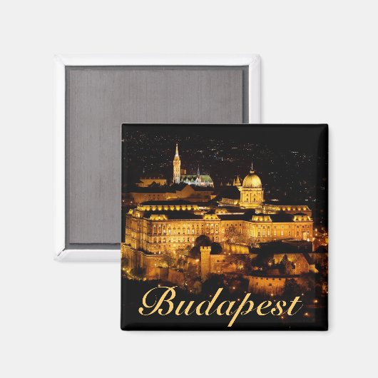 Budapest Magnet (Vorderseite/Rückseite)