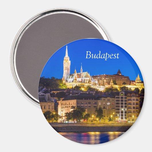BUDAPEST MAGNET (Vorderseite/Rückseite)