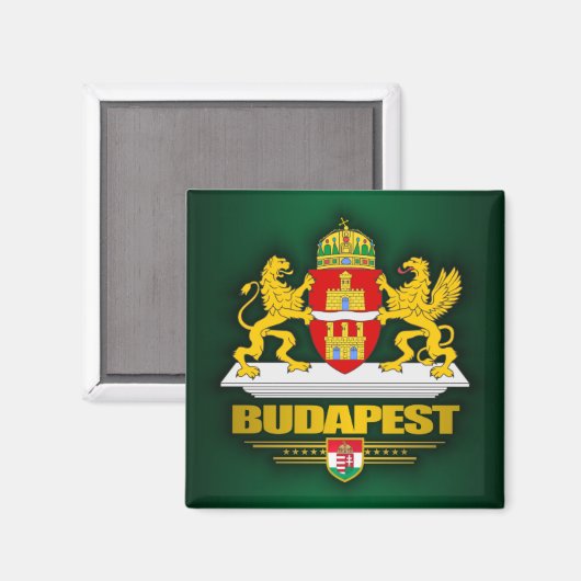 Budapest Magnet (Vorderseite/Rückseite)