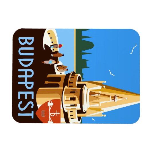 Budapest Magnet (Horizontal)