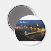 Budapest Nacht [kan.k] Magnet (Vorderseite/Rückseite)