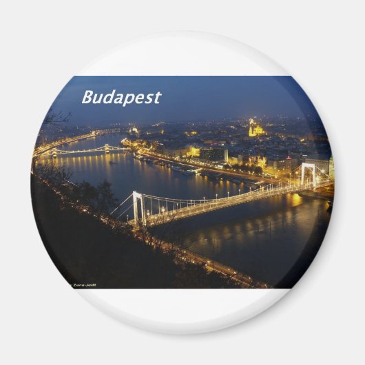Budapest Nacht [kan.k] Magnet (Vorne)