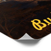 Budapest, Nachtbänke des Donau Poster (Ecke)