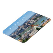 Budapest Panoramablick Kühlschrankmagnet Magnet (Linke Seite)