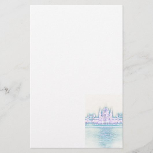 Budapest Parlament Gebäude Ungarn Briefpapier (Vorderseite)