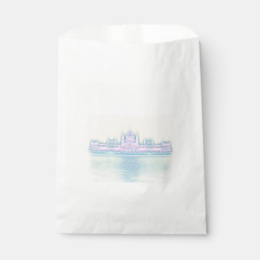 Budapest Parlament Gebäude Ungarn Geschenktütchen (Vorderseite)