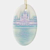 Budapest Parlament Gebäude Ungarn Keramik Ornament (Rechts)