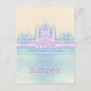 Budapest Parlament Gebäude Ungarn Postkarte