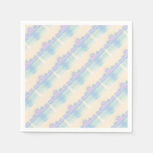 Budapest Parlament Gebäude Ungarn Serviette (Vorderseite)