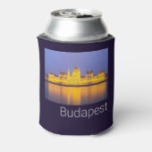 Budapest Parlament Panorama Ungarn Urlaub Dosenkühler (Kanne Rückseite)