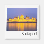 Budapest Parlament Panorama Ungarn Urlaub Magnet (Vorne)