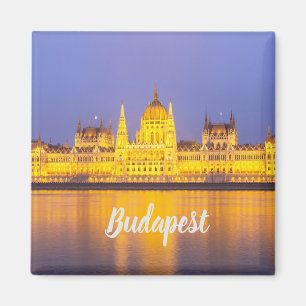 Budapest Parlament Panorama Ungarn Urlaub Magnet