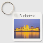 Budapest Parlament Panorama Ungarn Urlaub Schlüsselanhänger (Vorderseite)