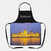 Budapest Parlament Panorama Ungarn Urlaub Schürze (Vorderseite)